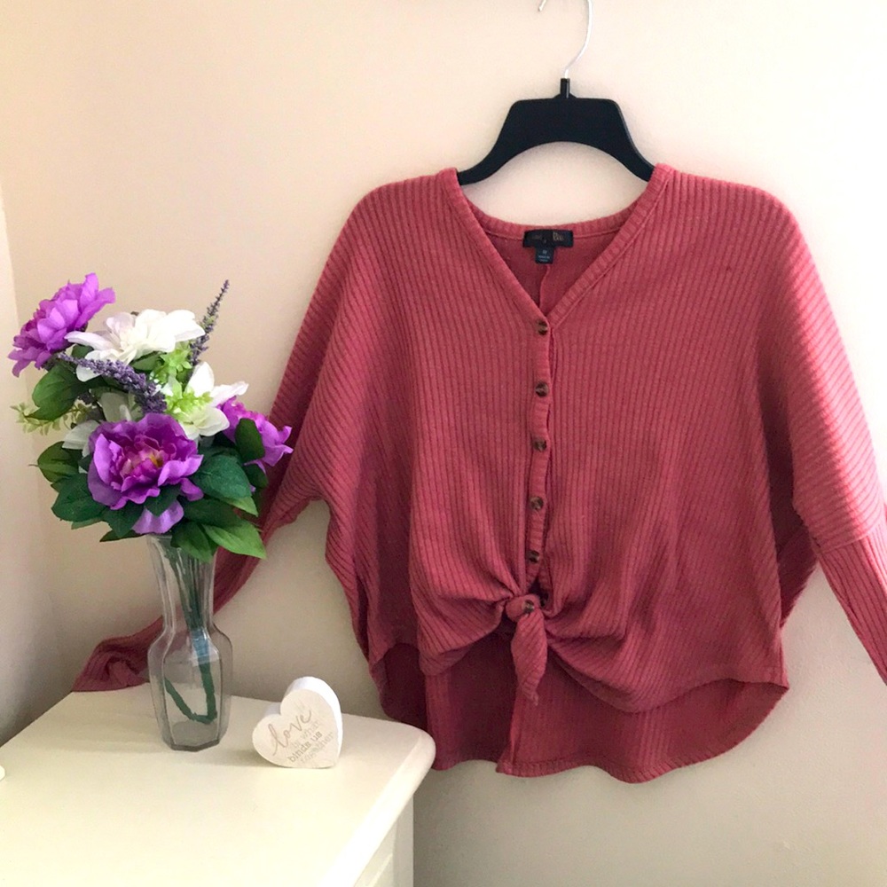 Orange Creek Blush Pink Sweater